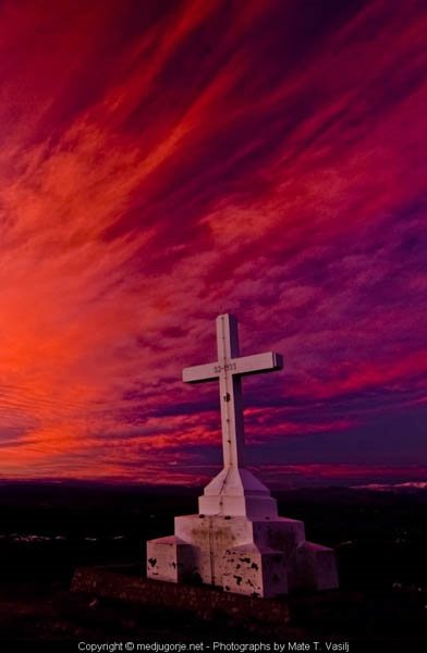 Cross on the Cross Mountain by medjugorje.net