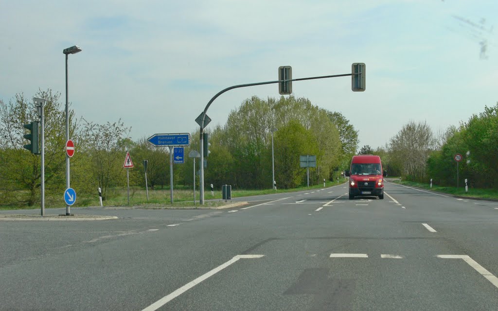 Road 209, near Bad Fallingbostel, Germany by nenko70