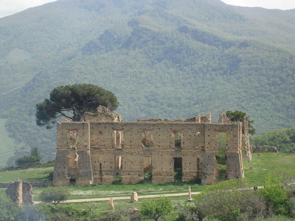 Campomaggiore Vecchio:Castello Rendina by Nino Panetta