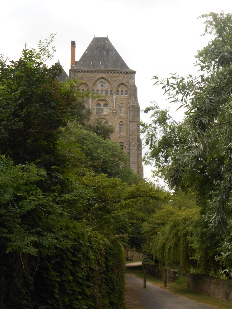 Abbaye Saint Pierre, Solesmes, France by Amuserie