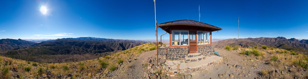 Chiricahua NM - Lookout on Sugarloaf Mountain - 360 - nwicon.com by NWicon.com