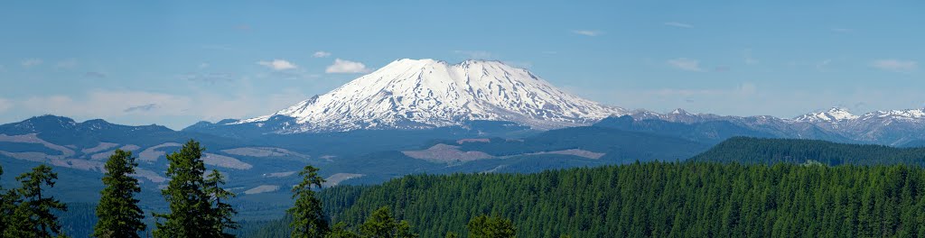 Mount Saint Helens - From Outlaw Ridge - 41 - nwicon.com by NWicon.com