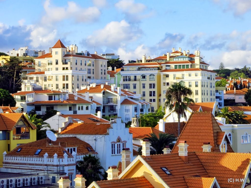 A view of Estoril in Portugal by H.Warren