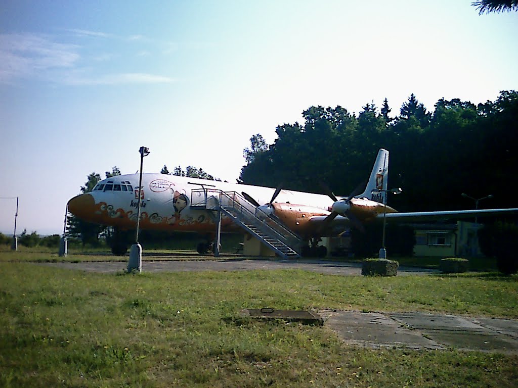 Lietadlo pri dialnici R10 pri Mladej Boleslave / Aircraft by the highway R10 in Mlada Boleslav by Denis Ondriškovič