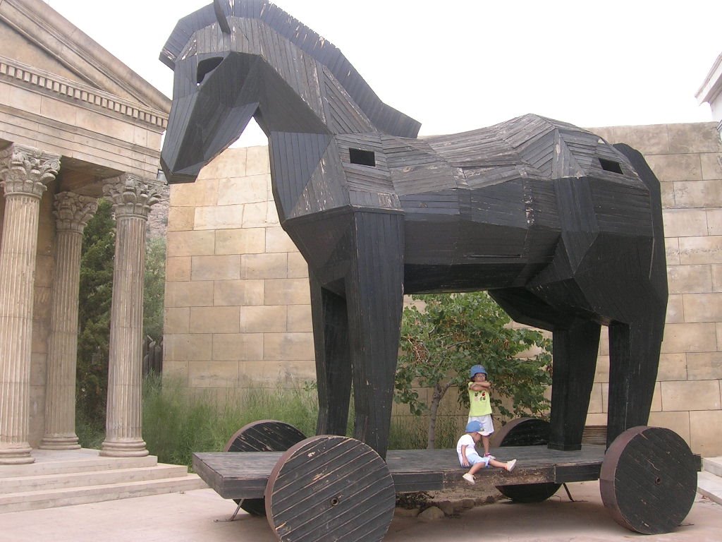 Caballo de Troya en Terra Mitica by mosli