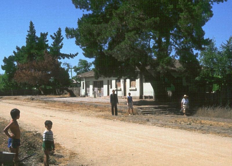 Estación Hualañé sin rieles. by abdón antonio