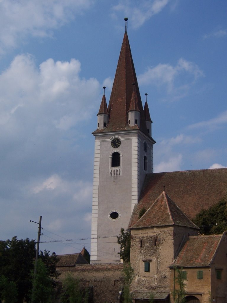 CETATEA TARANEASCA SI BISERICA FORTIFICATA "SF.SEVASTIUS" DIN CRISTIAN by PaulM