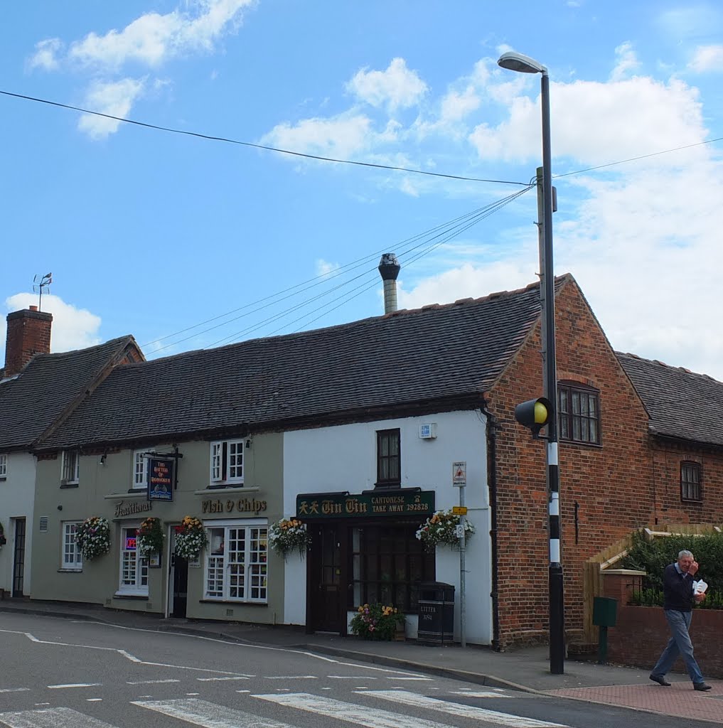 Street view at Market Bosworth. by Bobsky.