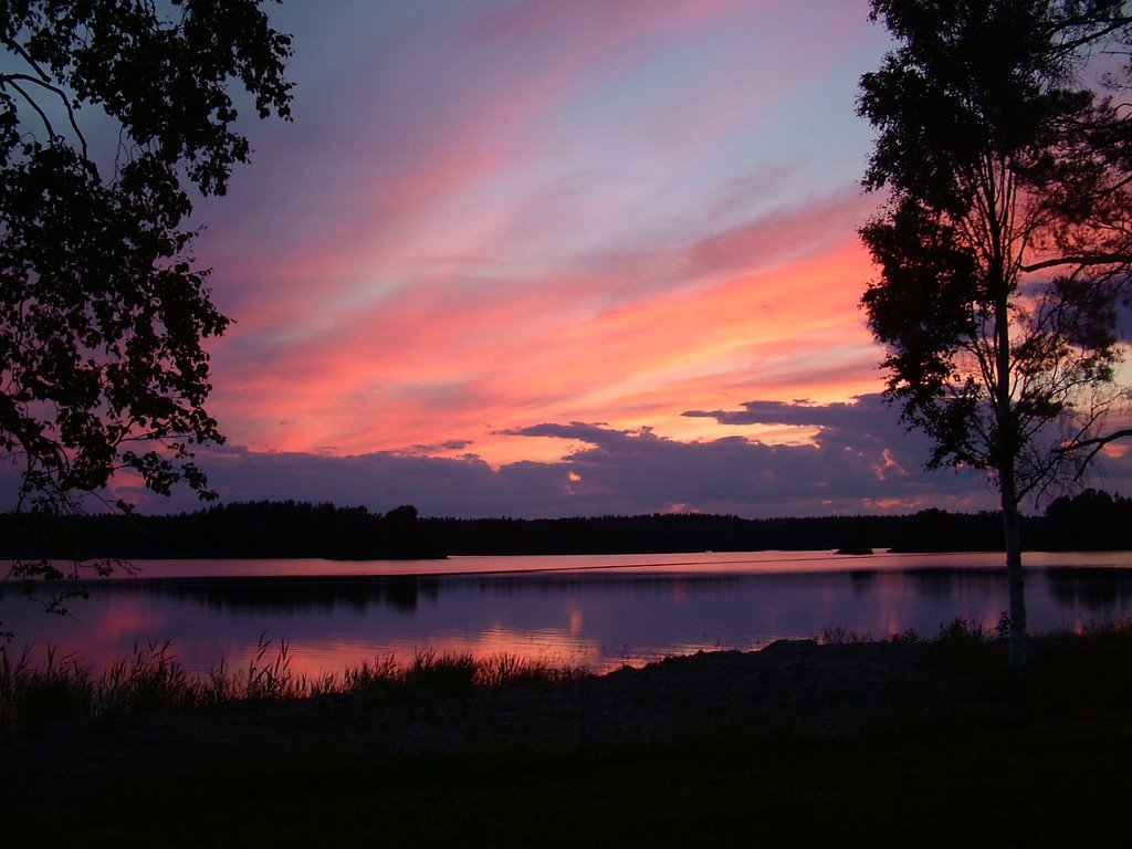 Abendstimmung am See 2007 by Pan@ma