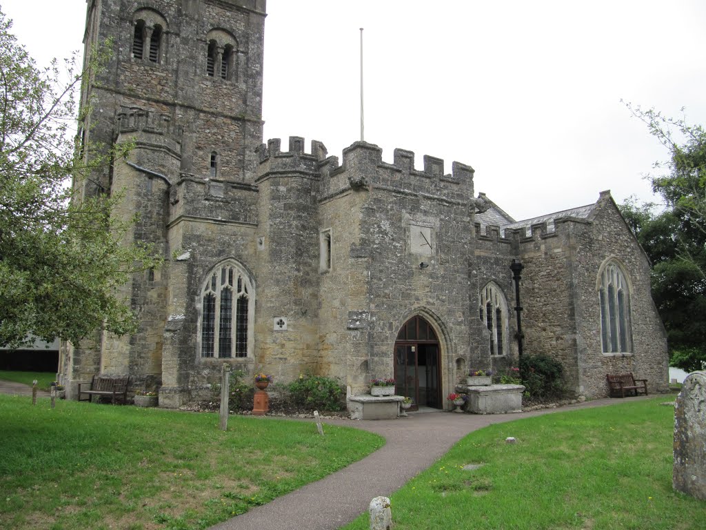 Saint Giles, Sidbury, Devon by oldchippy