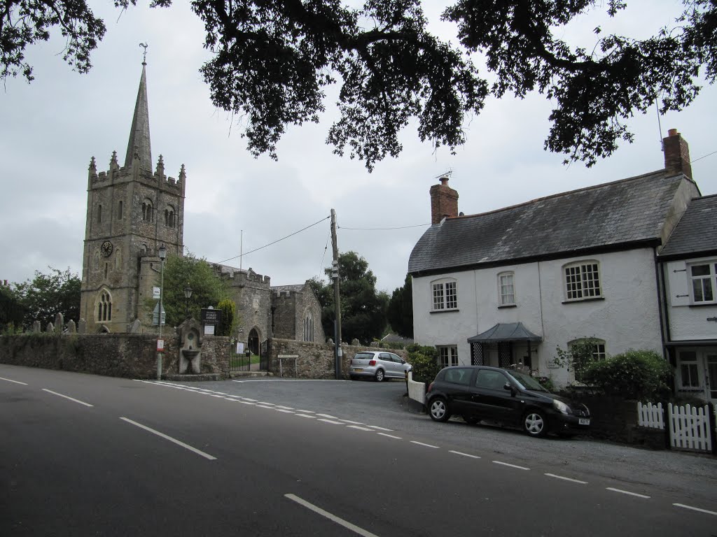 Saint Giles, Sidbury, Devon by oldchippy