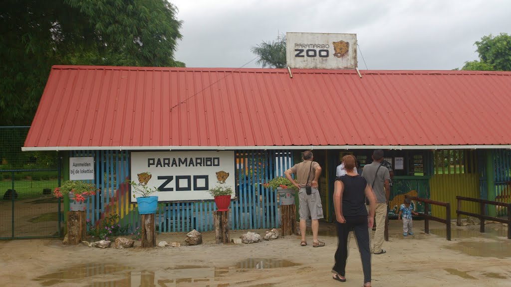 Paramaribo Zoo Entrance by Johan Moolman