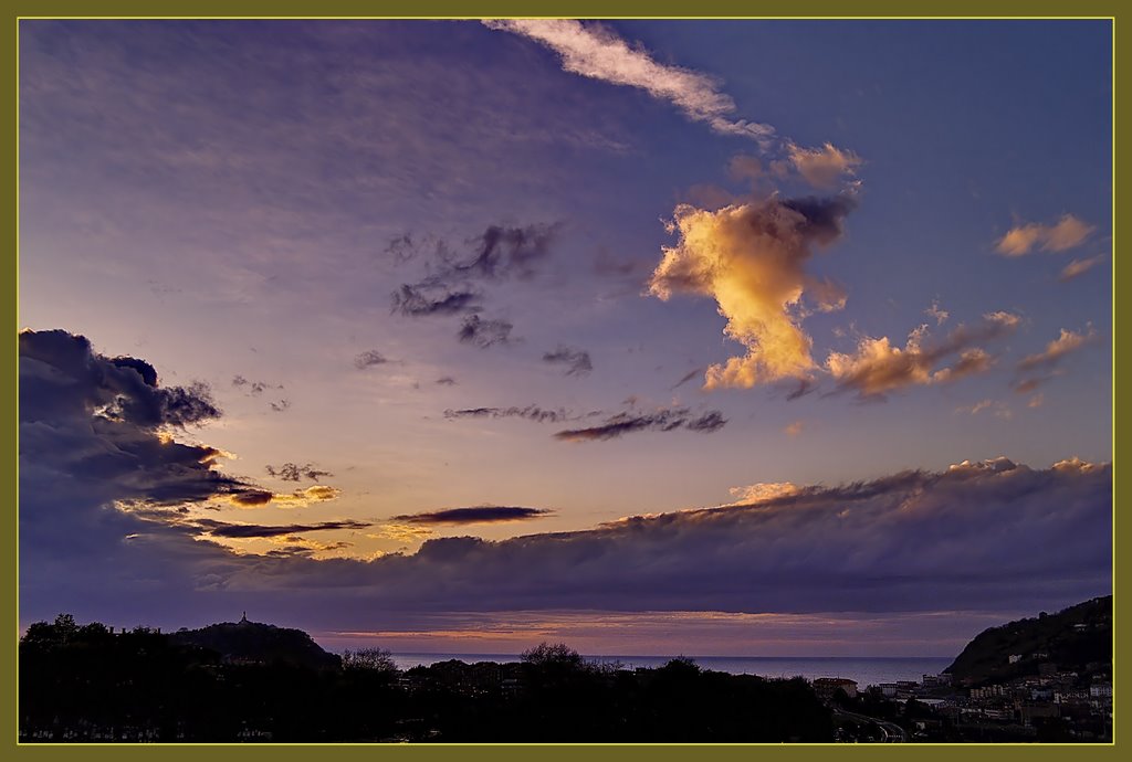 DONOSTIA ATARDECER by GERMAN