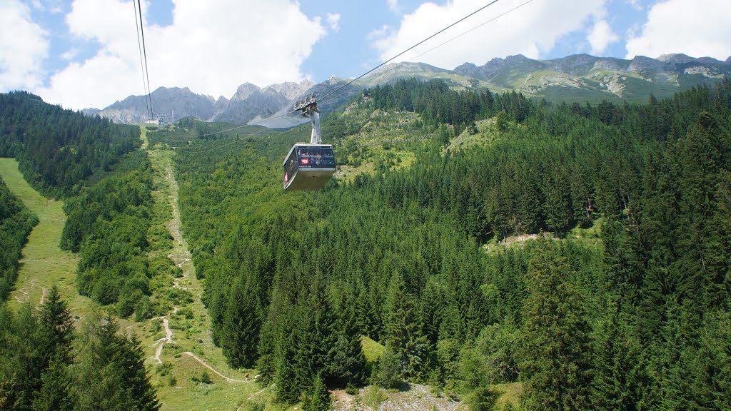 2013 Cable car to Hafelekarspitze, Austria. by Krzysztof Stasiuk