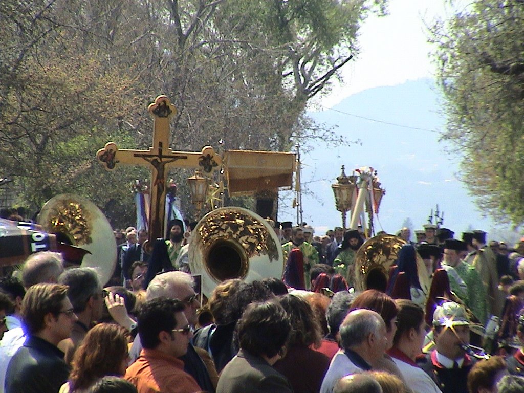 Greece Corfu, Litany - Κέρκυρα, Κυριακή των Βαϊων by Νίκος Γρηγορόπουλος