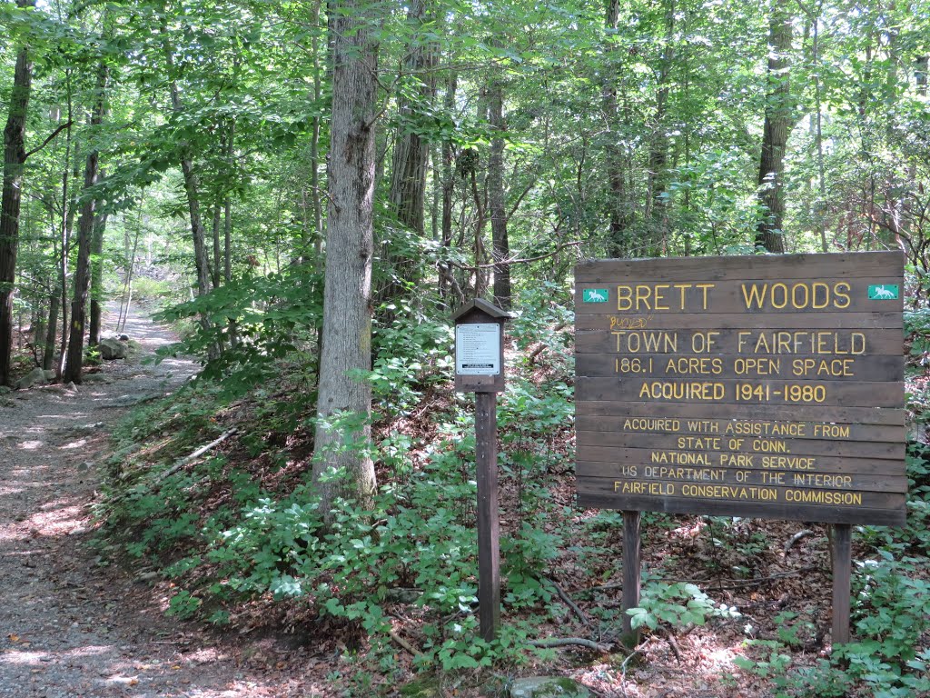 Brett Woods Trail Entrance by rogerking