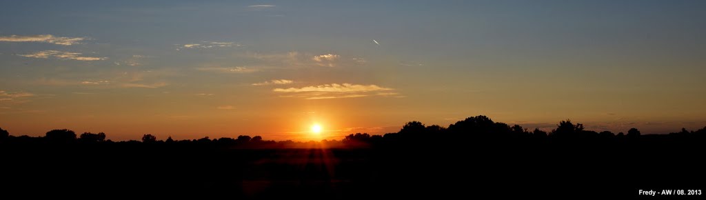 Südpfalz - Sonnenuntergang by Fredy - AW