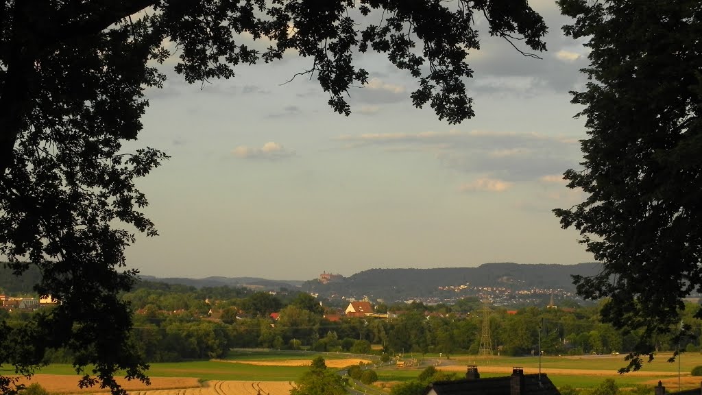 Blick nach Kulmbach, Main Radtour 2013 by Holger2401De