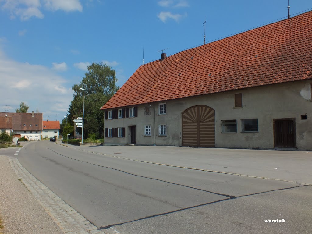 Aichstetten > im Ort gesehen … Hochstraße - ein ehem. Bauernhof (i) by warata