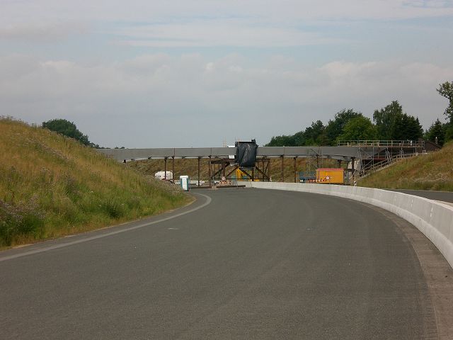 Baustelle A30, Eidighausen, Brücke Im Meerbruch (Richtung Westen Juli 2013) by BMW507