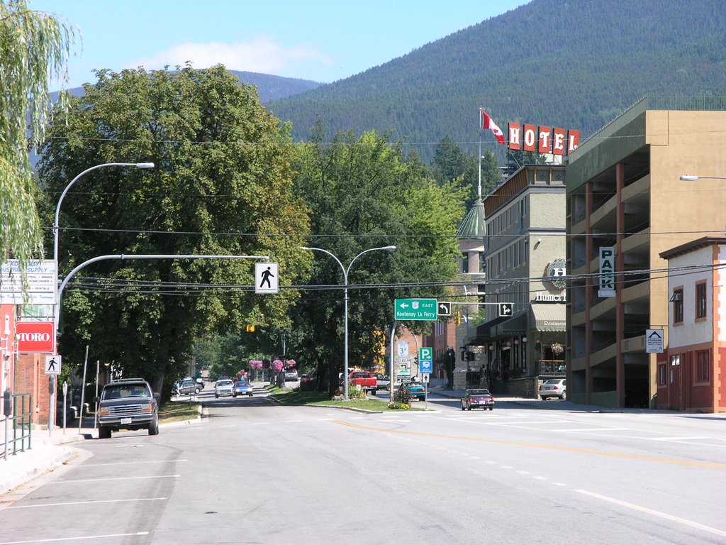 Downtown Nelson, BC. by Darren Roberts