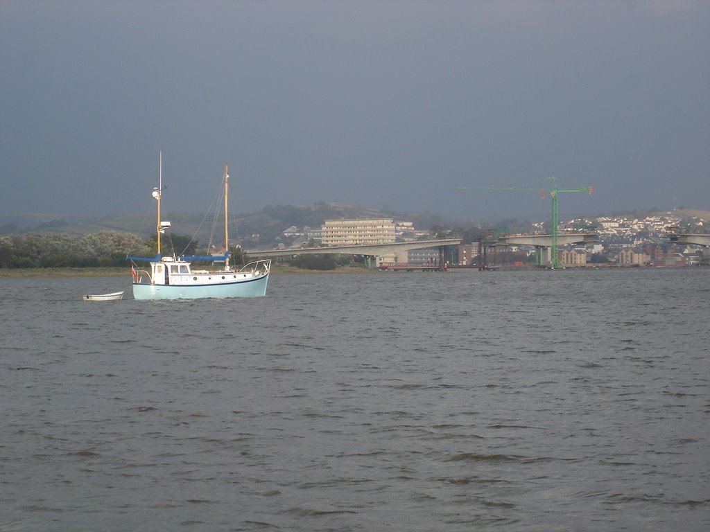 Sailing Into Barnstaple by Steve Jordan