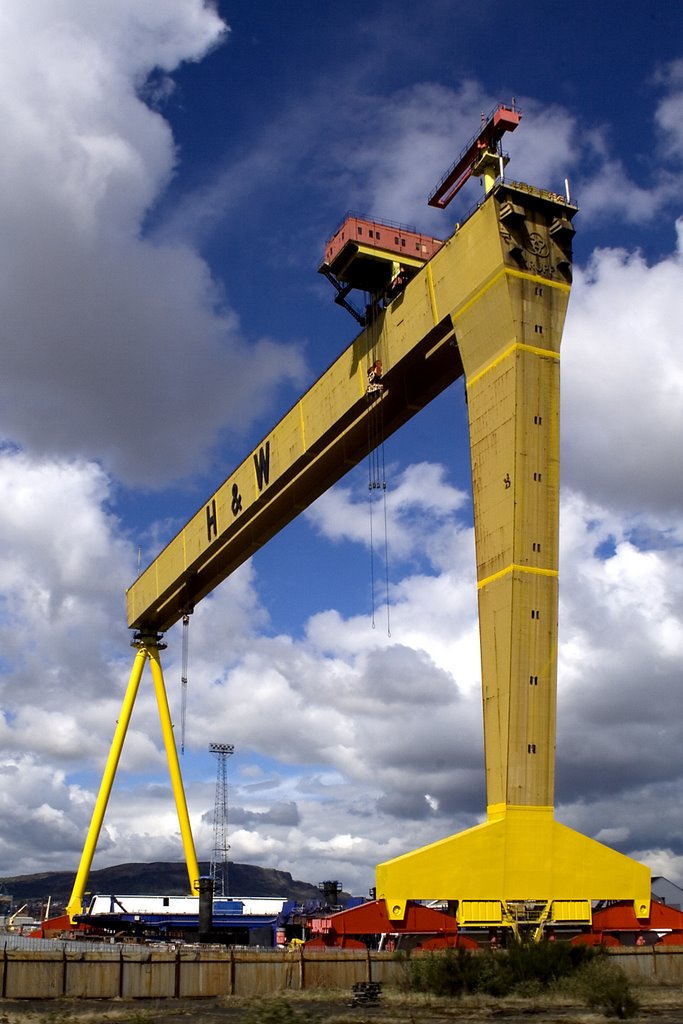 Harland & Wolff Cranes, Belfast Shipyard by David Wilson Photogr…