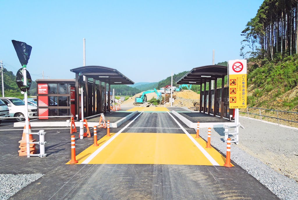 生まれ変わったJR陸前戸倉駅(JR Rikuzen-Tokura stn.) by 9m2ji1etu