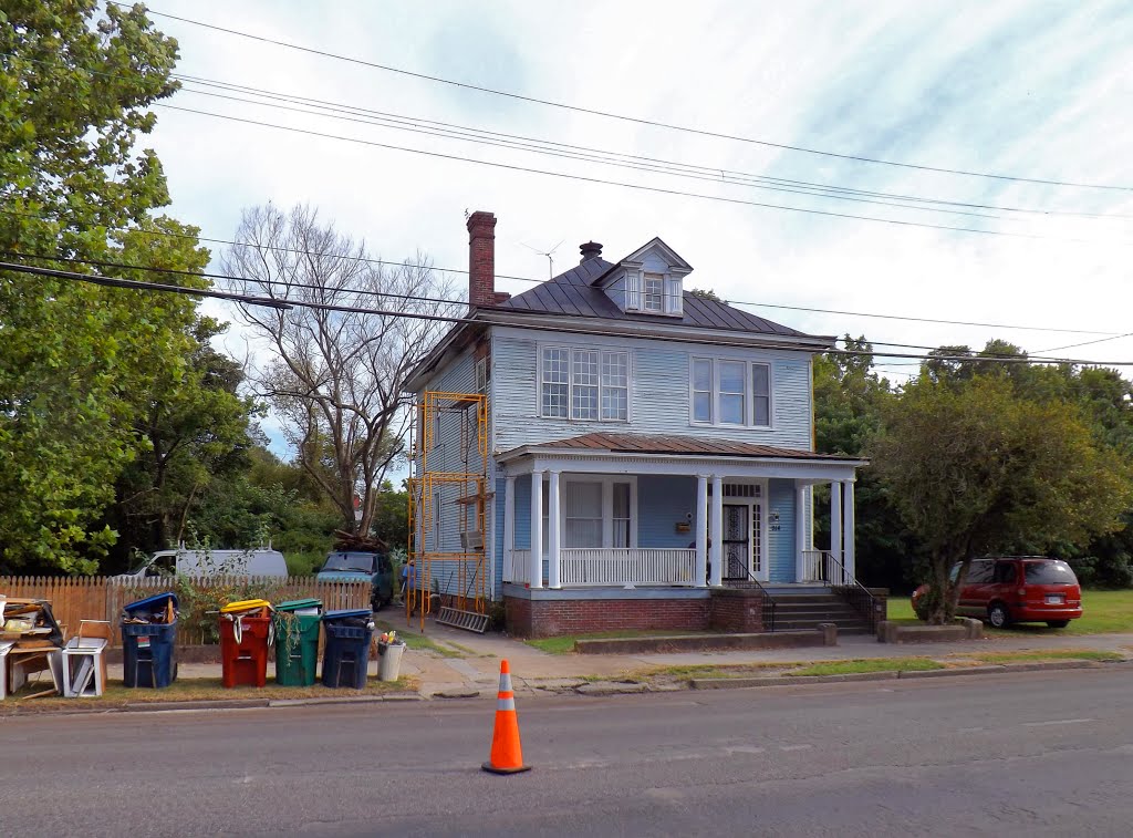 A House on the Mend, Petersburg, VA by r.w.dawson