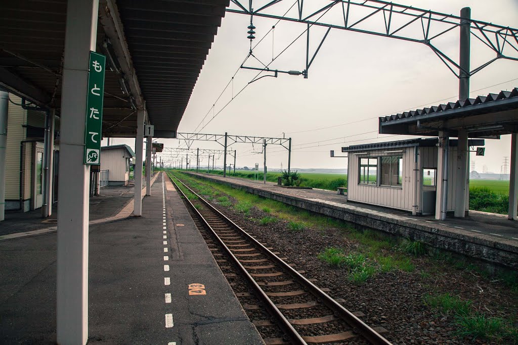 本楯駅（もとたて）　JR羽越本線　山形県酒田市 by nyanta2030