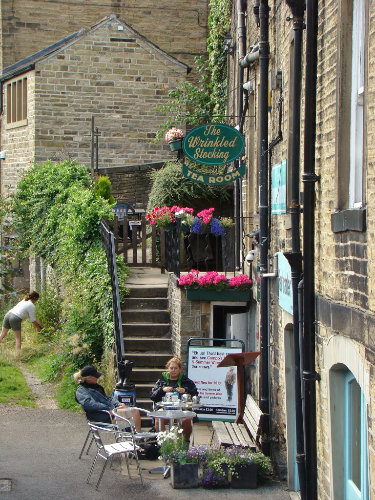 The Wrinkled Stocking Tea Room, Scaffold, Holmfirth HD9 by 6by7en