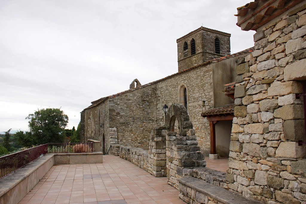 Le prieure et ses terrasses→Aragon by panos767