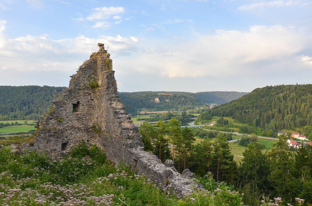 View from Enkering Castle ruins by Oleg Ivanov (Riga, Latvia)