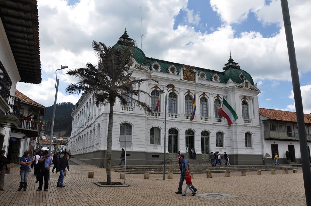 Palacio Municipal de Zipaquirá, Cundinamarca, Colombia by Silvano Pabón Villamizar