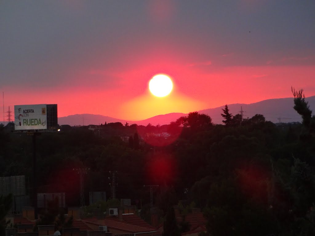 Atardecer en Pozuelo 3 by martinez.bustillo