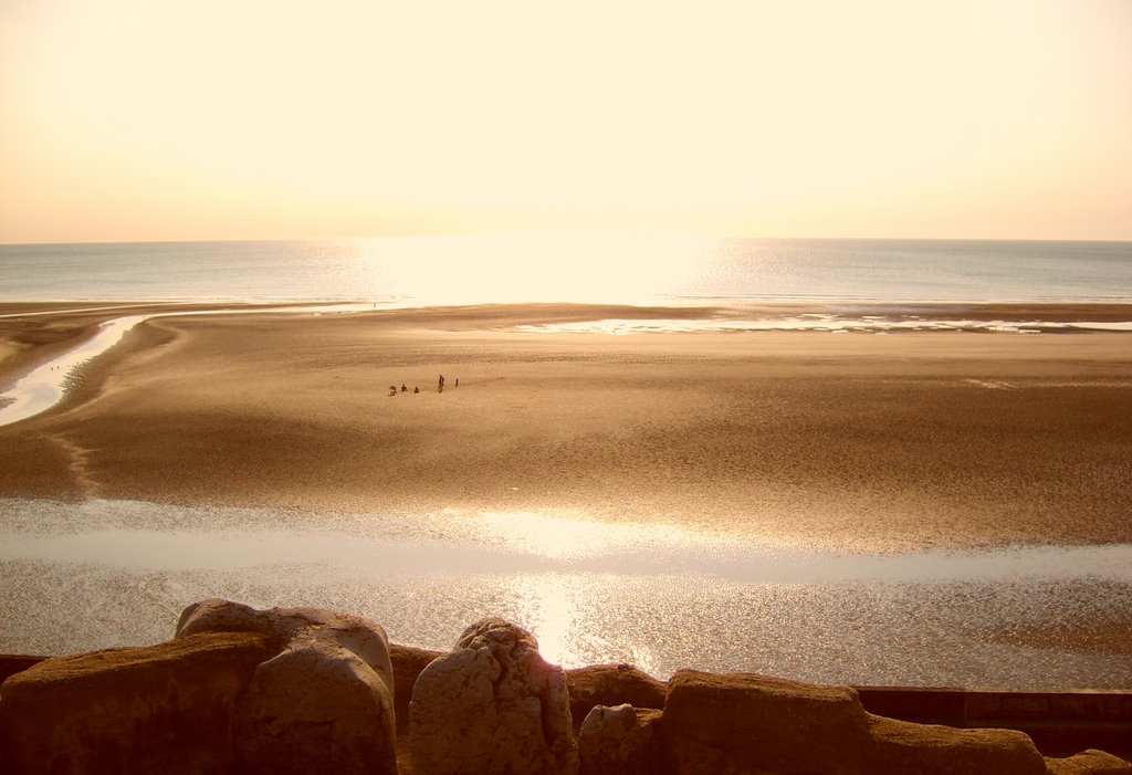 Sunset over Blackpool by Namron29