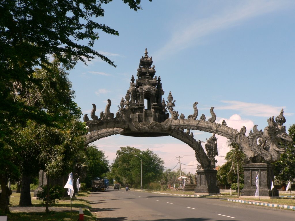 Gilimanuk, port to Bali , Bali. by Gérard Peeters