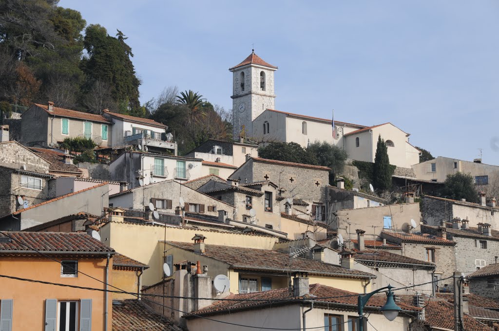 Vue du village by emmanuel berte