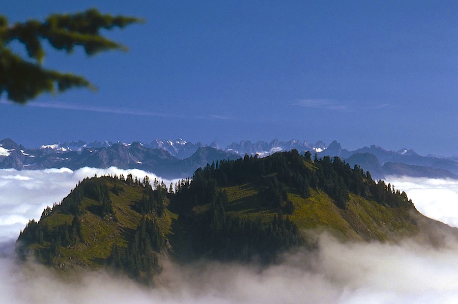 View of Pickets from Mt. Logan by Jack Bennett