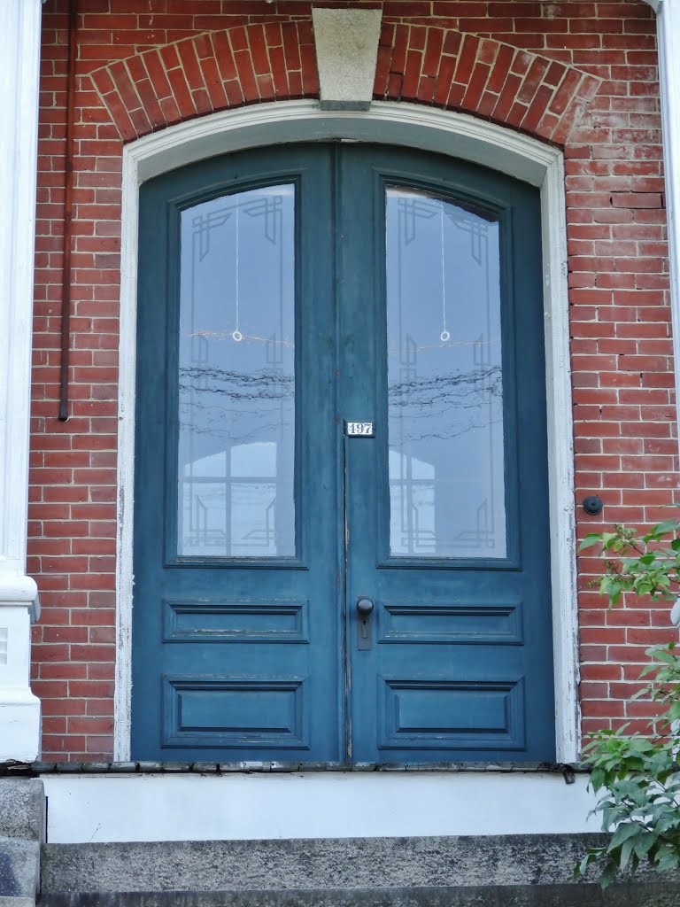 C.1885 James Lord House doorway detail, Lewiston Maine by Taoab