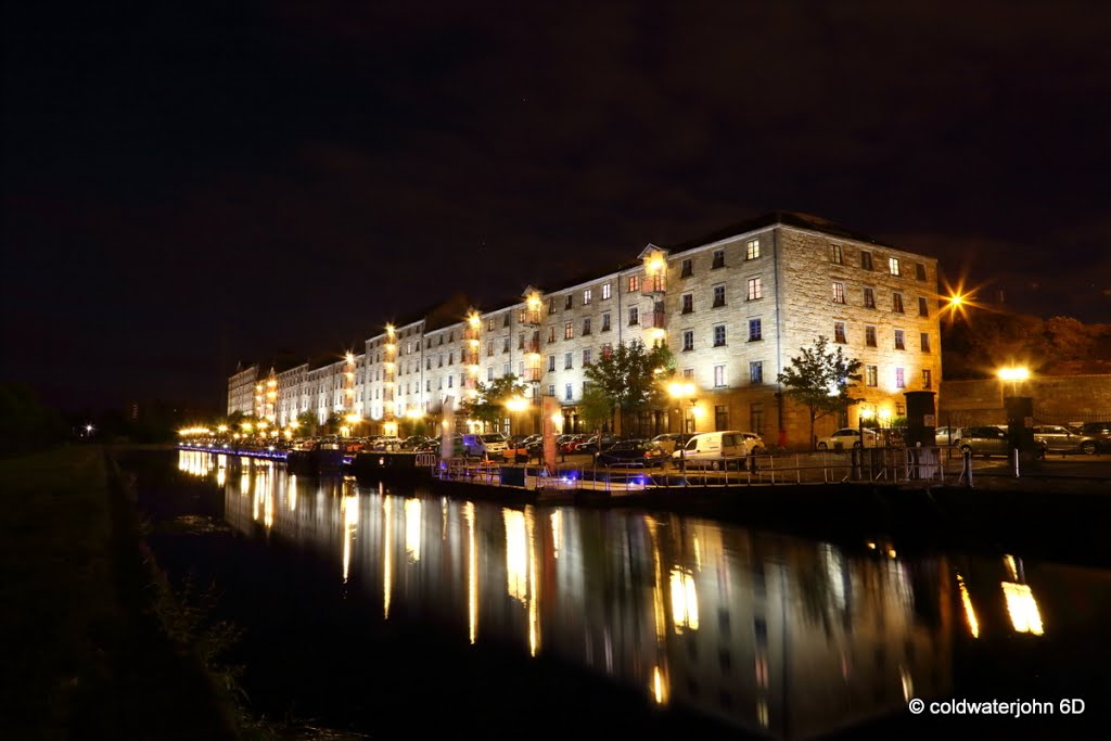 Speirs Wharf at Night by coldwaterjohn