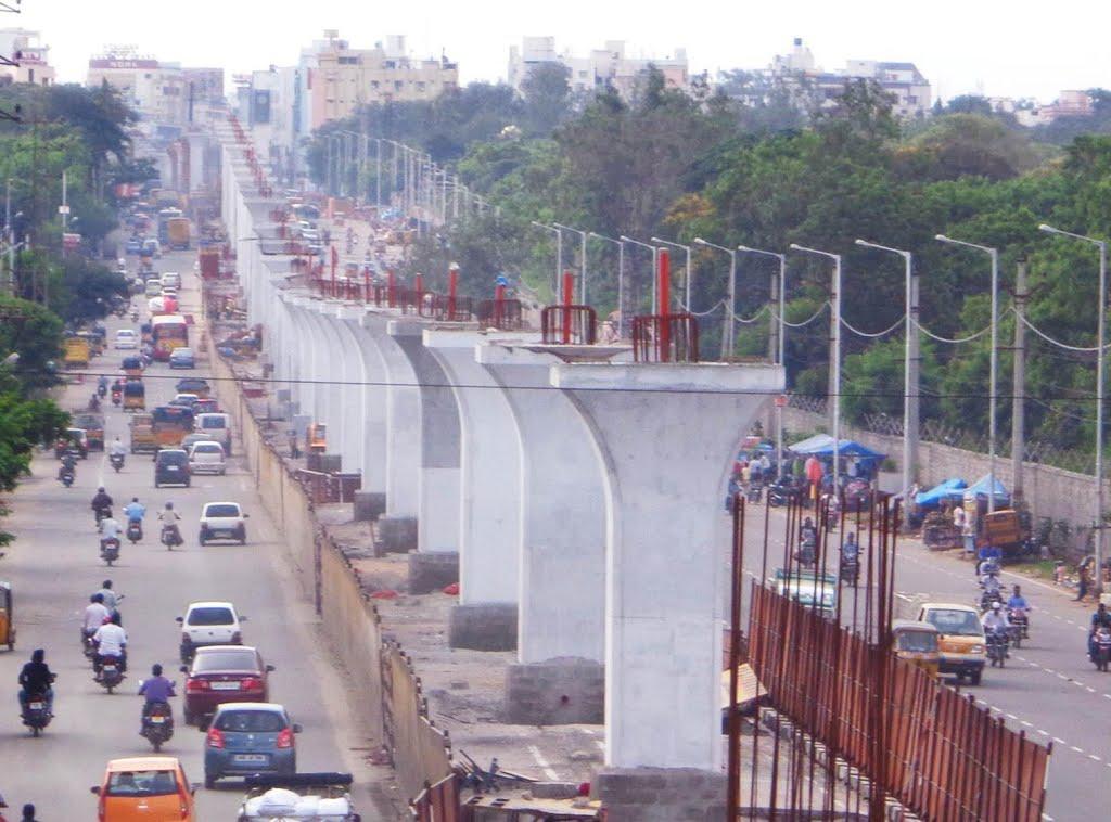 Hyderabad Metro Project under construction by ahmed0632