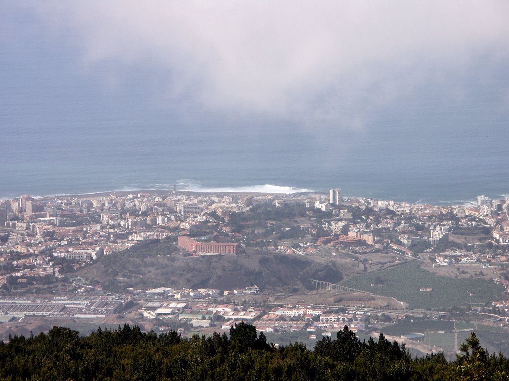 View To Puerto De La Cruz by J Stevenson (JPS)