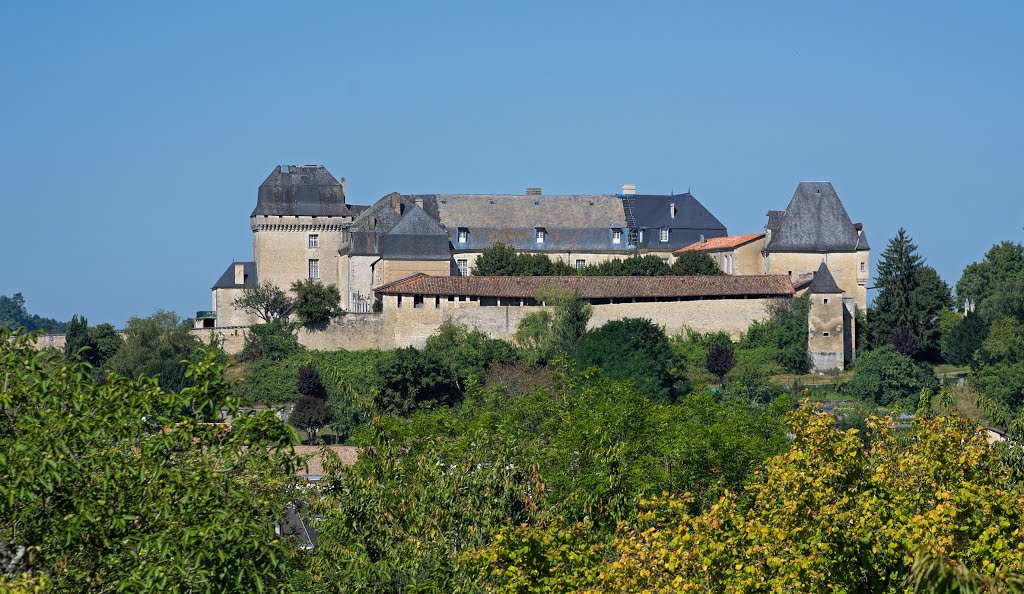 Renovations continue at Chalais château - Aug 2013 by Mike Stuckey