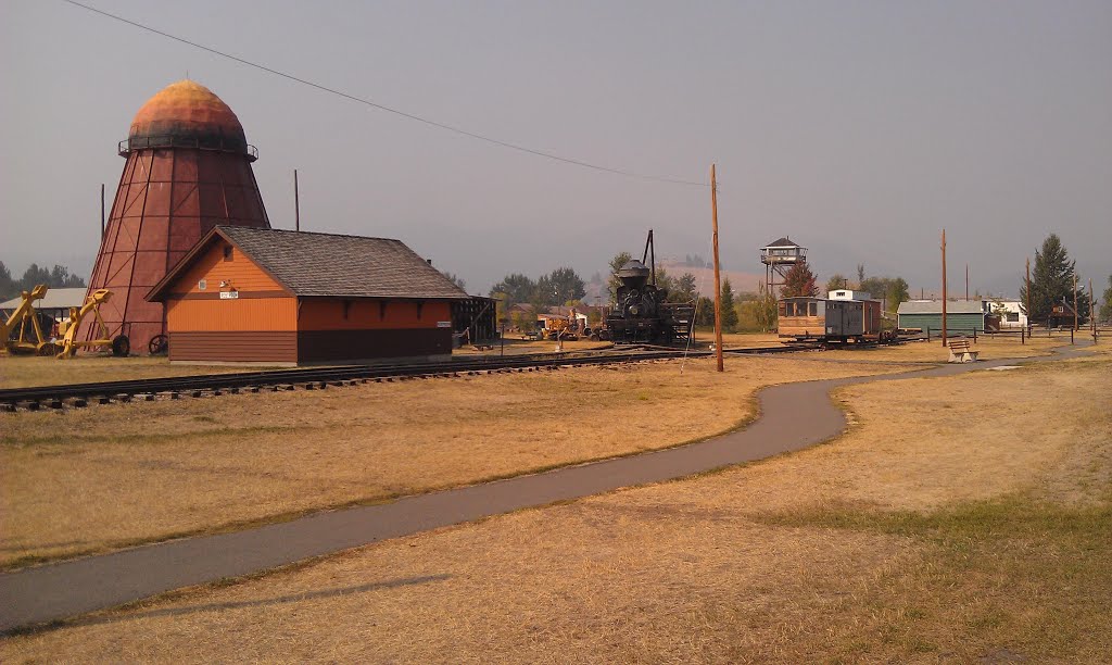 Drummond Depot- Historical Museum at Fort Missoula- Missoula MT by kevystew