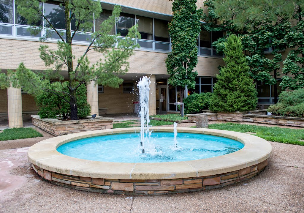 Courtyard Fountain - Murphy Hall by Philip Scott Johnson