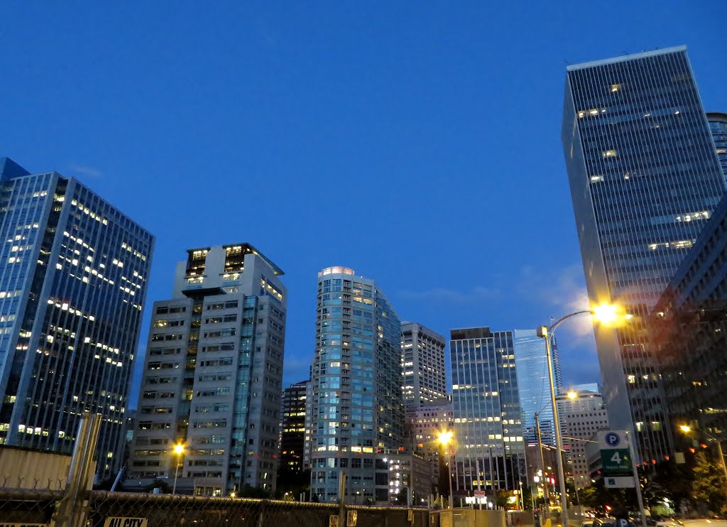 View of North to Seattle Downtown by IE AKINCI