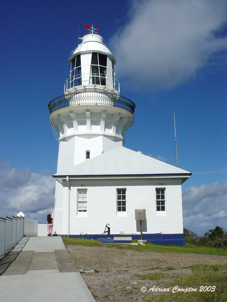 Smokey Cape Lighthouse, NSW. by Adrian Compton