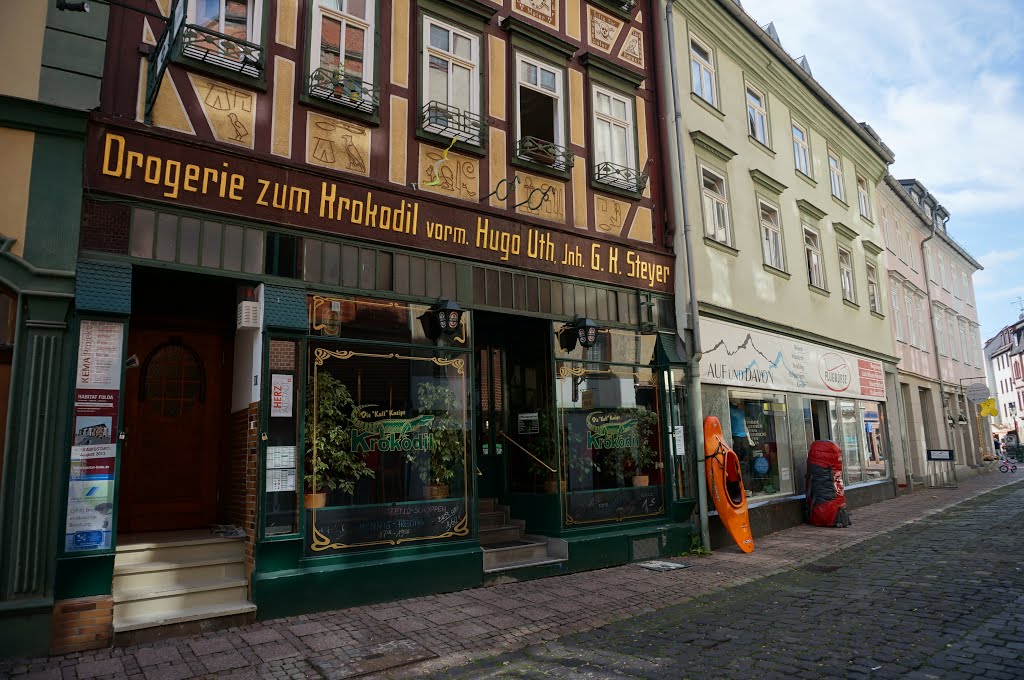 In der Karlstraße von Fulda am 14. August 2013 vormittags by Wolfgang Hanko