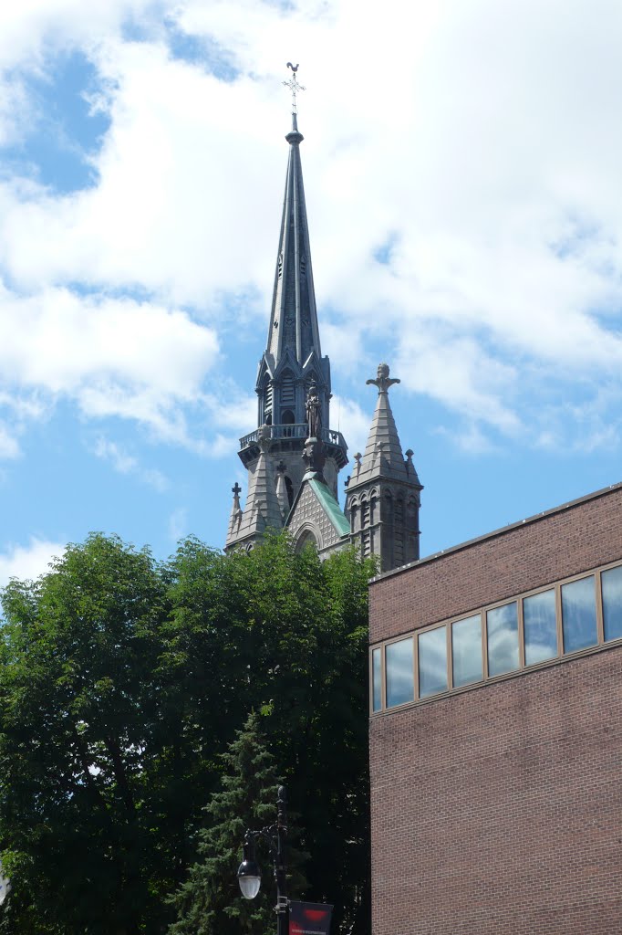 Aciennement, la cathédrale Saint-Jacques de Montréal by serzola